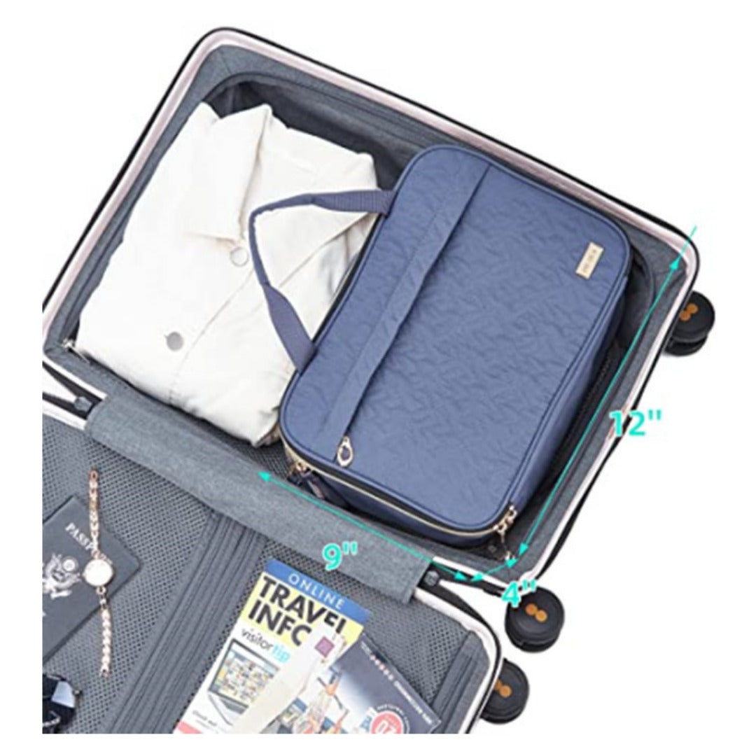 Travel makeup bag,Makeup bag organizers,Makeup bags, largeWash Bag Travel Hand Cosmetic Bag, Wash Bag, Storage Bag, Wash Kit makeup bag for women - SJB-DIAMOND ELITES