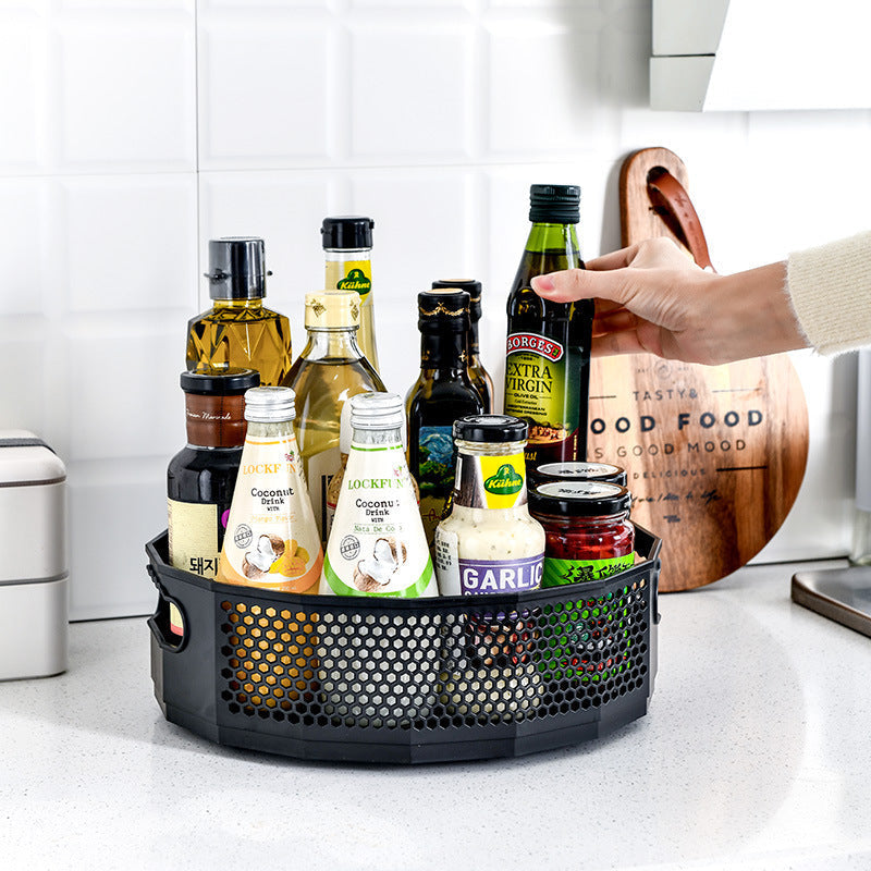 Kitchen Seasoning Storage Rotating Rack Pi-Mart