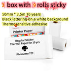 Portable Mini Printer for Students and Hobbyists, Bluetooth Thermal Label Printer - SJB-DIAMOND ELITES