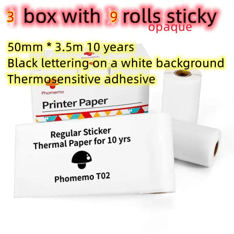 Portable Mini Printer for Students and Hobbyists, Bluetooth Thermal Label Printer - SJB-DIAMOND ELITES