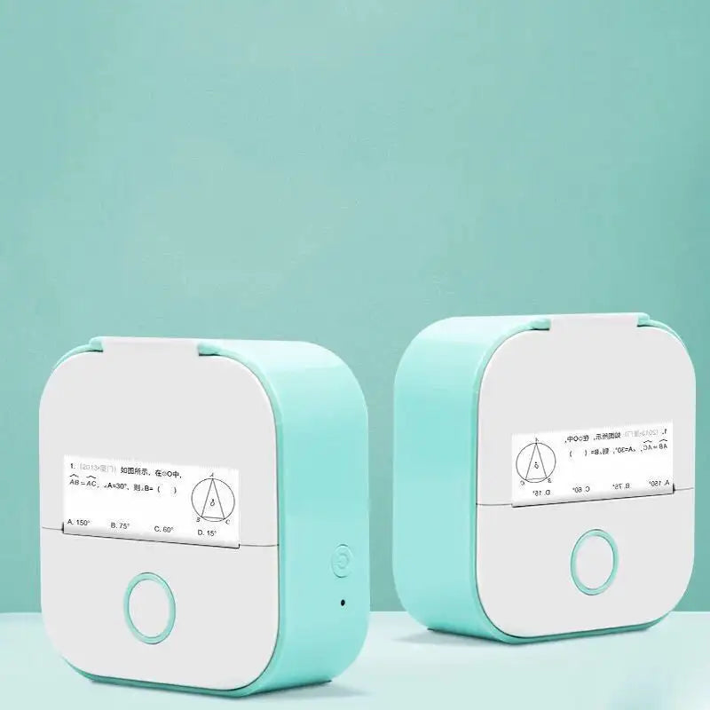 Portable Mini Printer for Students and Hobbyists, Bluetooth Thermal Label Printer - SJB-DIAMOND ELITES