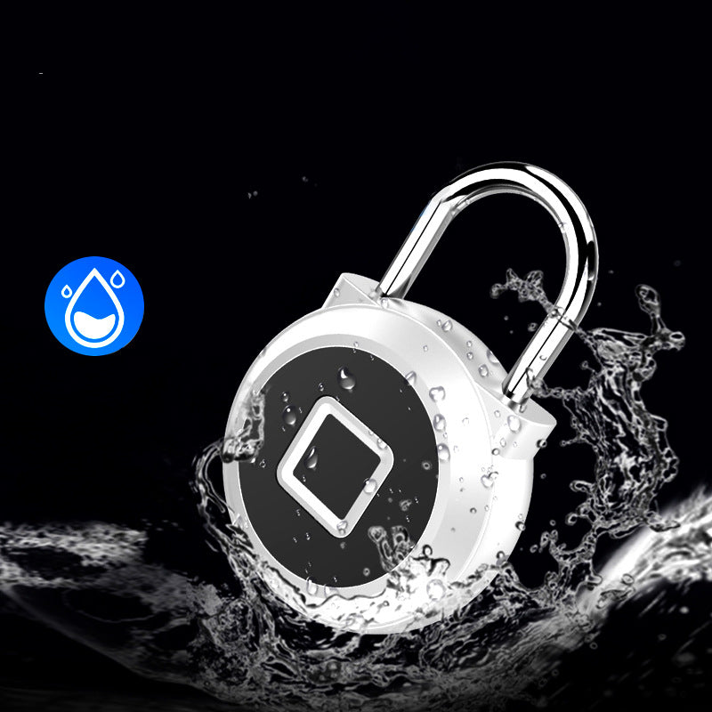 Fingerprint Lock Smart Keyless Lock IP65 Waterproof Anti-Theft Security Padlock Door Luggage Case PadLockS Pi-Mart