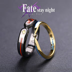 Anime Fate Stay Night Black Saber Rings Pi-Mart