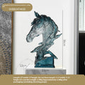 Horse Head Decoration Light Luxury High-end Crystal Crafts Wine Cabinet Decorations Lootquake LLC