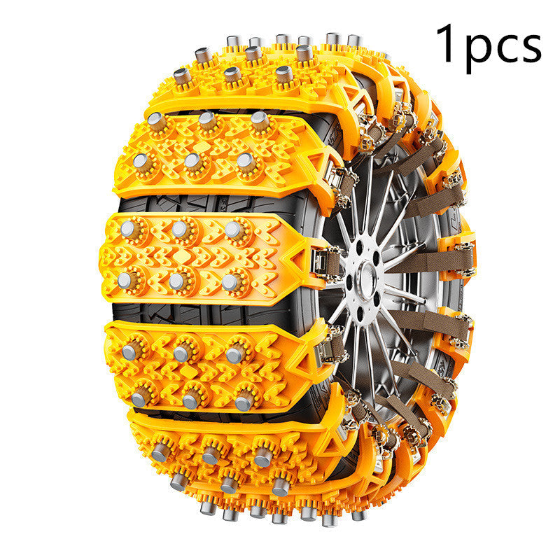 Car Tire Emergency Type Universal Rubber Beef Tendon Snow Nonskid Chain