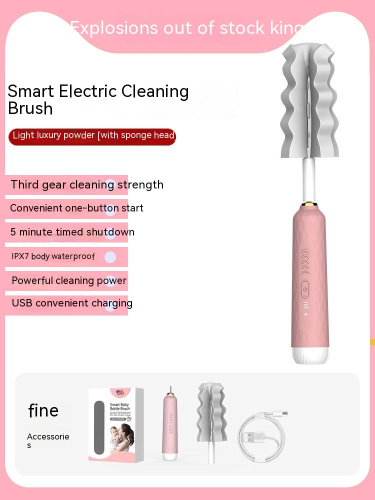 Electric Baby Bottle Brush Sponge Cup Pi-Mart