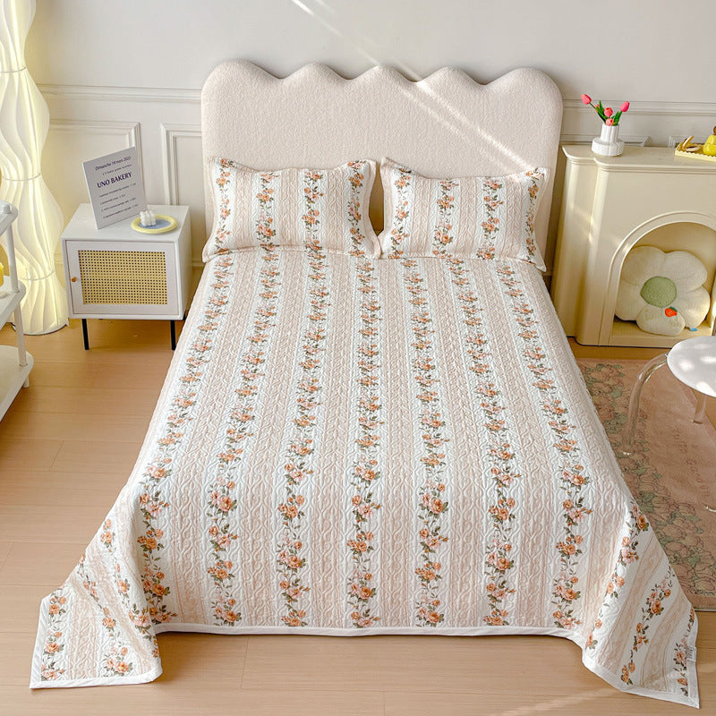 New Cotton Bed Cover Three-piece Set Pi-Mart