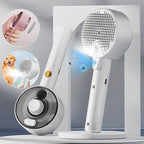 Animal Hair Remover Brush Dog And Cat Steam Brush Pet Self Cleaning Dog Brush Grooming Removes Cat Hairs Cat Dog Accessories Pet Products Pi-Mart