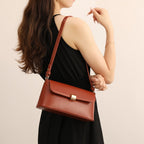 Retro red bag women, summer texture shoulder armpit bag, fashionable shoulder hobo bag small - SJB-DIAMOND ELITES