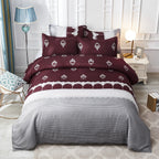 Luxury Comforter Bedding Set Printed Duvet Cover Pillowcases Pi-Mart