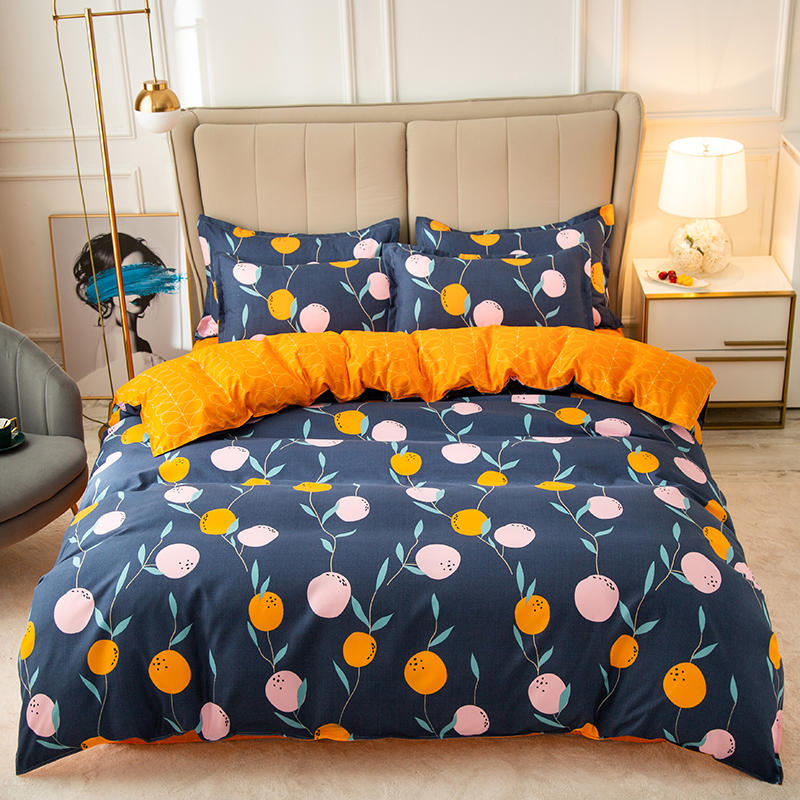 Summer Student Dormitory Three-piece Set Of Bed Linen And Quilt Cover Pi-Mart