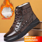 Fur Integrated Warm Snow Cotton Boots Pi-Mart