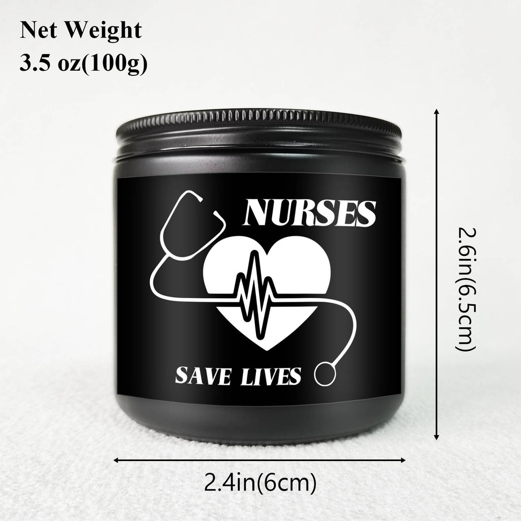 Lavender Scented Candle 5.3oz - Perfect Nursing Appreciation Gift for Men & Women, Ideal for Nurse Practitioners, Paramedics, Students - Unique Present for Birthdays, Thanksgiving, Graduation Lootquake LLC