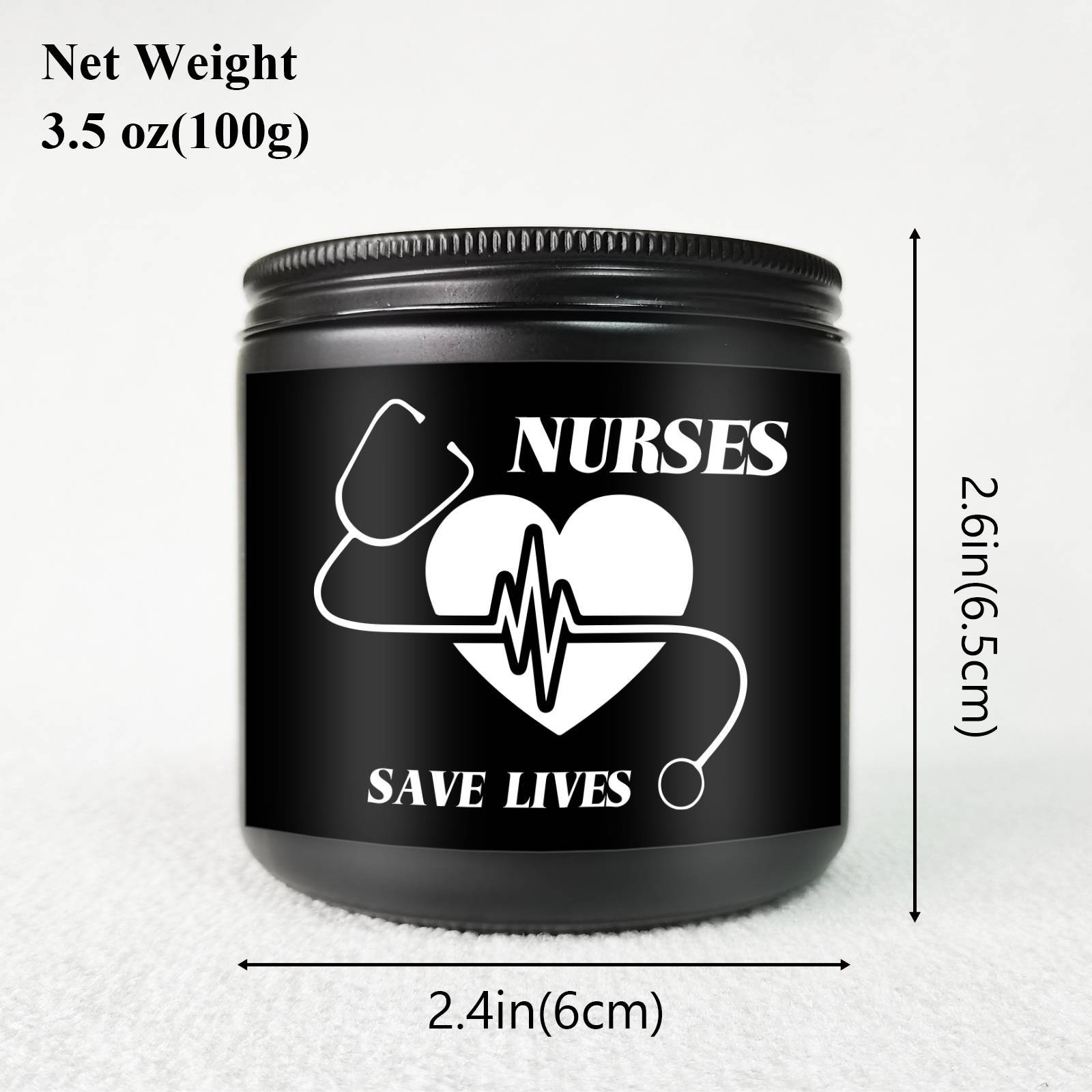 Lavender Scented Candle 5.3oz - Perfect Nursing Appreciation Gift for Men & Women, Ideal for Nurse Practitioners, Paramedics, Students - Unique Present for Birthdays, Thanksgiving, Graduation Lootquake LLC