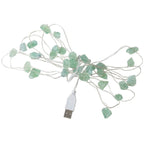 Green Crystal Stone Lamp - SJB-DIAMOND ELITES