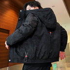 Winter Korean Version Of The Trend Coat Short Handsome Workwear Cotton Clothes Pi-Mart