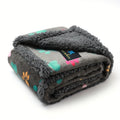 Reversible Waterproof Dog Blanket - Soft Sherpa Fleece Pet Mat for Small to Large Breeds, Tear-Resistant Couch & Sofa Protector, Machine Washable, Cat Blanket, Puppy, Furniture Protector Lootquake LLC