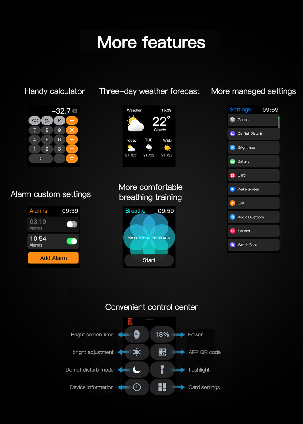 Smart waterproof watch Pi-Mart