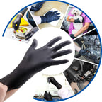 Disposable Black Composite Hand Black Protective Gloves Pi-Mart
