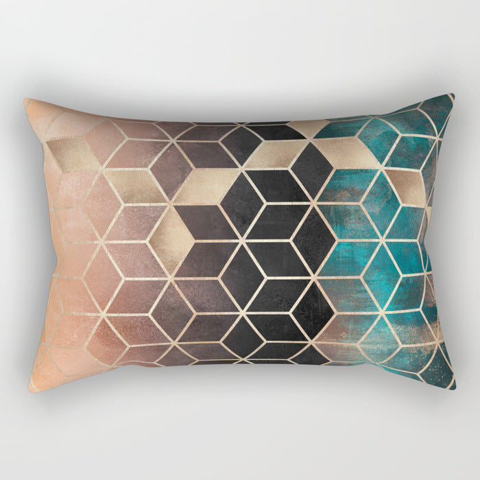 Geometric Sofa Pillow Cushion Pi-Mart