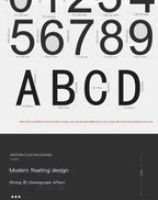 Acrylic Floating House Number Pi-Mart