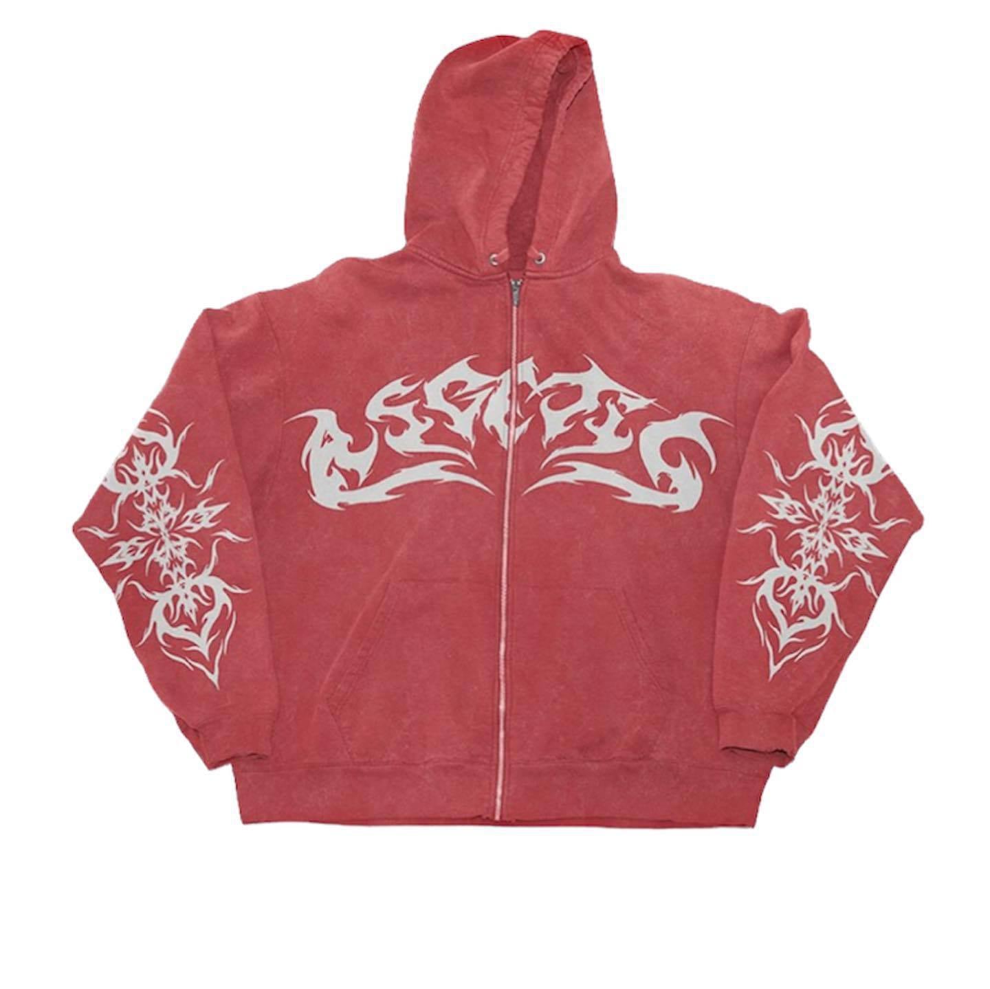 Zip Hoodie Long Sleeve Men's And Women's Sweatshirt Pi-Mart