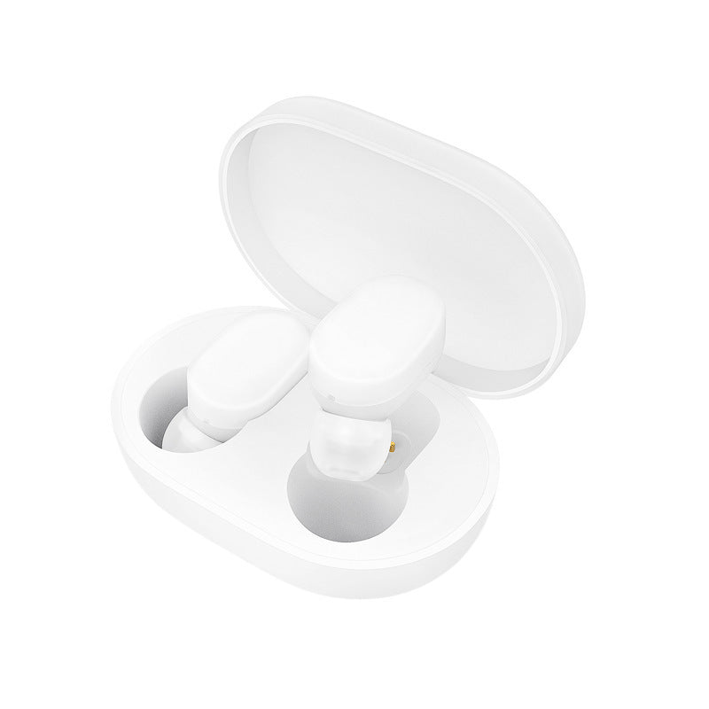 Tws Bluetooth Earphones Wireless In-Ear Earbuds- White Pi-Mart