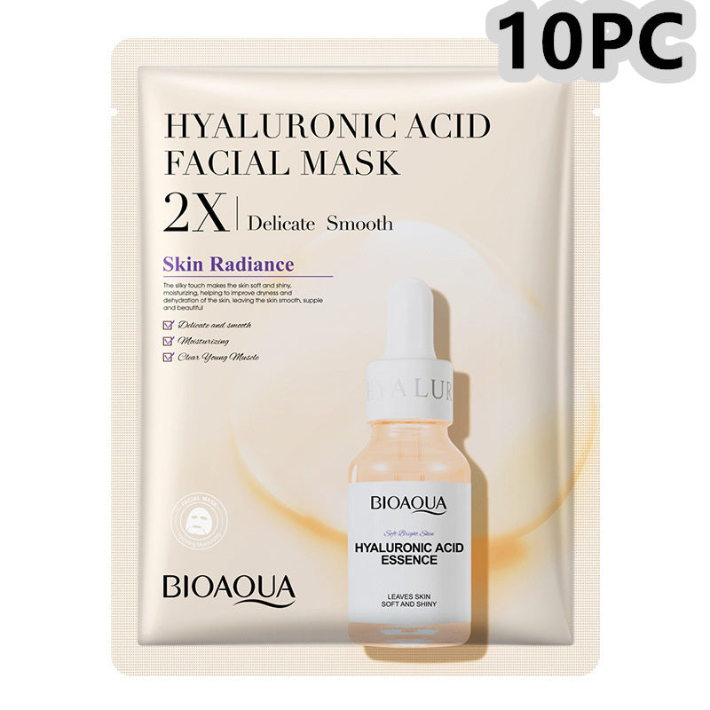 Collagen Face Mask Moisturizing Firming Face Sheet Mask Hyaluronic Acid Facial Masks Beauty Skin Care Gel Skin Care Lootquake LLC
