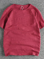 Men's Round Neck Short Sleeve T-Shirt