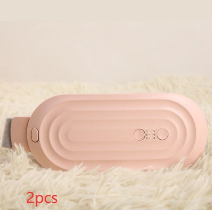 Menstrual Heating Pad Smart Warm Belt Relief Waist Pain Cramps Vibrating Abdominal Massager Electric Waist Belt Device Pi-Mart
