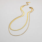 Herringbone Snake Necklace - SJB-DIAMOND ELITES