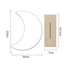 Korean style Makeup Mirror Ins Irregular Acrylic Decorative Mirror Wooden Base Cosmetic de maquillaje Beauty Tools Dropshipping - SJB-DIAMOND ELITES