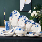 Ceramic Bowls And Saucers Set Bone China Bowls And Plates Pi-Mart
