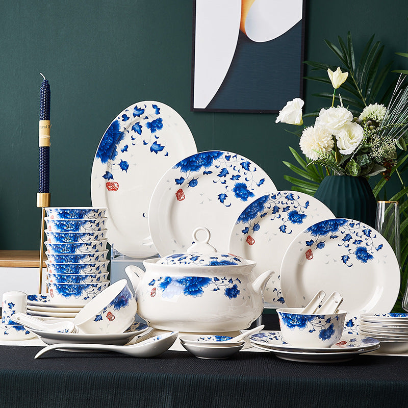 Ceramic Bowls And Saucers Set Bone China Bowls And Plates Pi-Mart