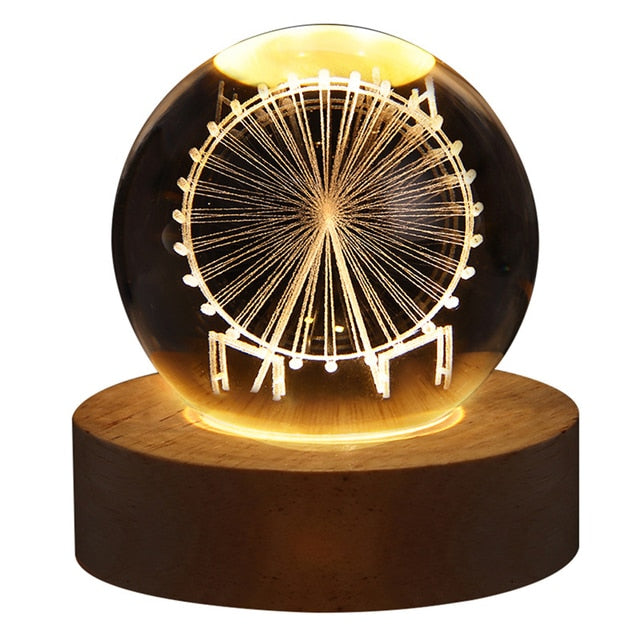 Crystal Ball Lamp - SJB-DIAMOND ELITES