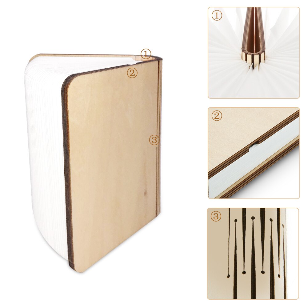 Wooden book lamp - SJB-DIAMOND ELITES