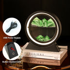 Moving Sand Art Landscape Table Lamp - SJB-DIAMOND ELITES