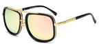Luxury Modern Oversized Men and Woman Unisex Luxury Polarized  Sunglasses  Square Retro Oculos de sol  Sunglasses With  UV400 Prozection and Gradient  Mirror Eyewear Glasses - SJB-DIAMOND ELITES