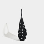 Hobo tote bag, simple digital printed canvas bag, versatile slouchy bag, shoulder bag bag - SJB-DIAMOND ELITES