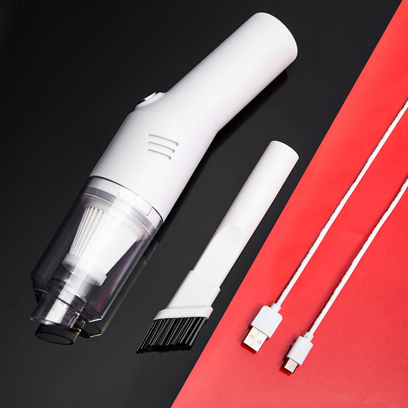 Car Vacuum Cleaner Portable Handheld Home Powerful Cyclone Wet Dry Wireless 120W Use USB Chargeable Durable Vacuum Cleaner Pi-Mart