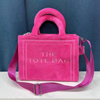 All-matching Fashion Plush Tote Handbag Women's Handbag Pi-Mart