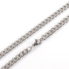 Paper Clip Chain Men Necklace Pi-Mart