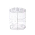 Diamond Pattern Cosmetic Storage Box 360 Rotating Storage Box Pi-Mart