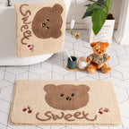 Bathroom Floor Mat Bathroom Absorbent Cute Household Non-slip Pi-Mart