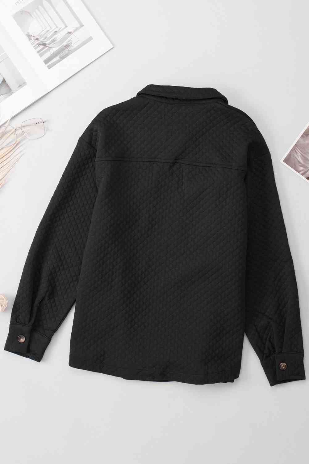 Comfortable Button-Down Collared Jacket Classic Lightweight Classic Design With Pockets Stevvex