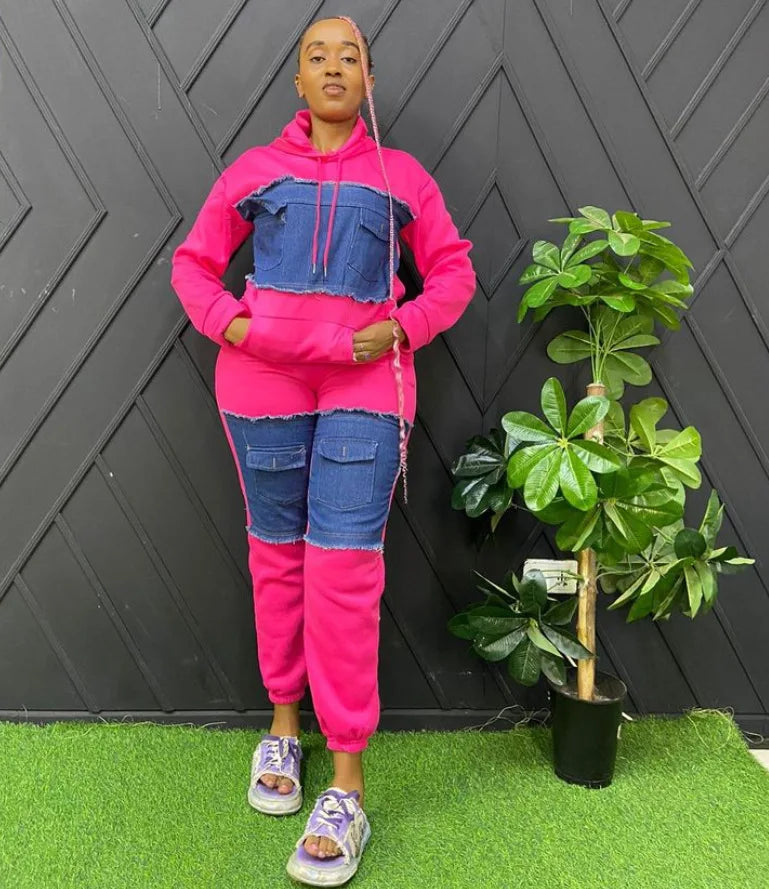 2 Piece Women Sets 2025 New Arrival Spring Aummer Pring Matching Sets Two Pieces Sets Top And Pants Suits Outfits Clothing Purplish Diva