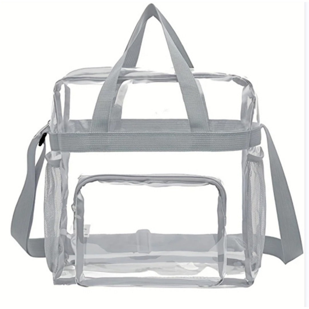 Transparent PVC large capacity tote bag, portable travel cold wash bag, - SJB-DIAMOND ELITES
