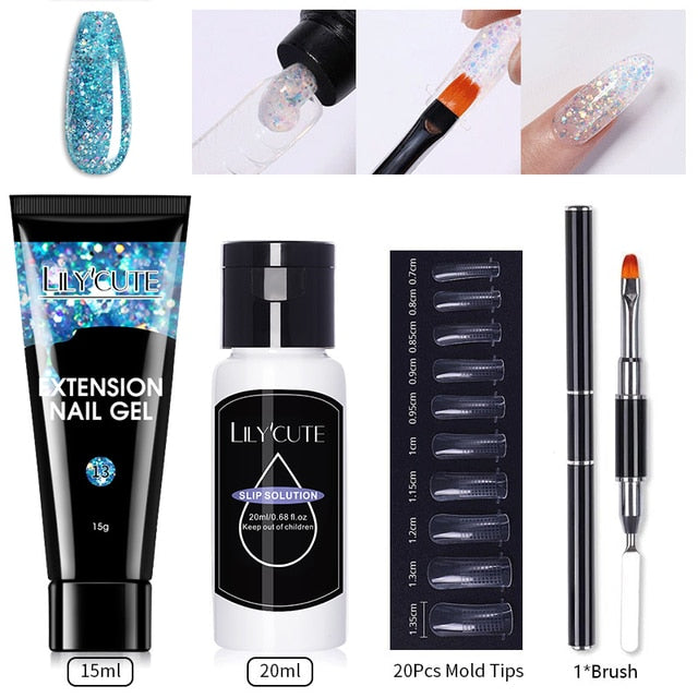 Extension Gel Set - SJB-DIAMOND ELITES