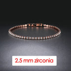 Iced Out Crystal Tennis Bracelet Pi-Mart