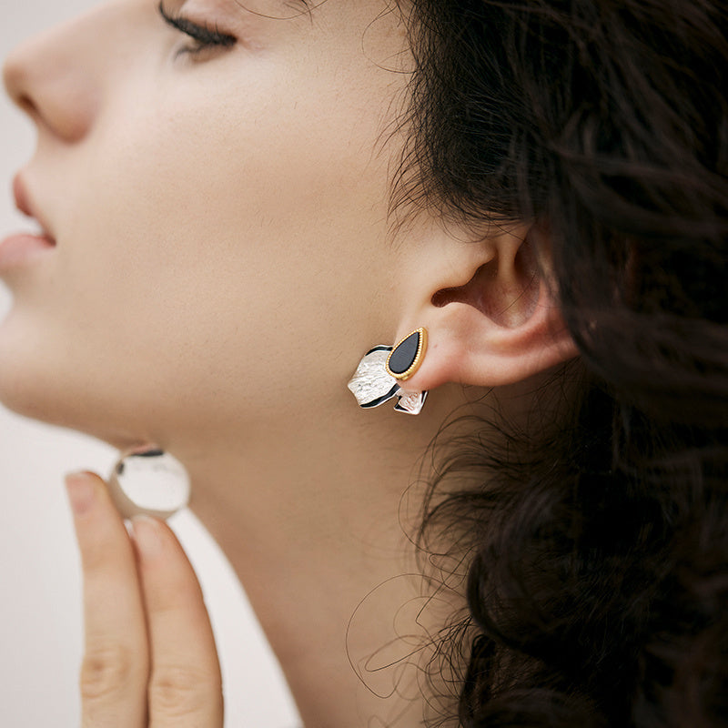 Earrings High-end Light Luxury Atmosphere Niche Pi-Mart
